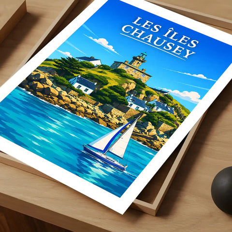 Affiche - Les Îles Chausey