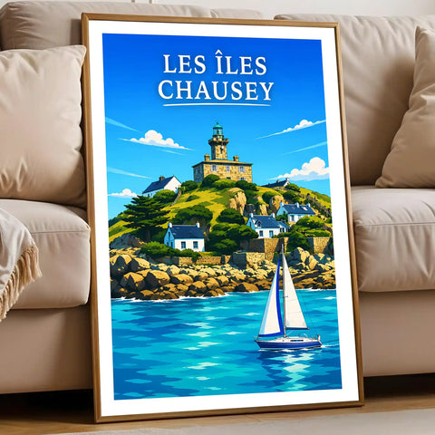 Affiche - Les Îles Chausey
