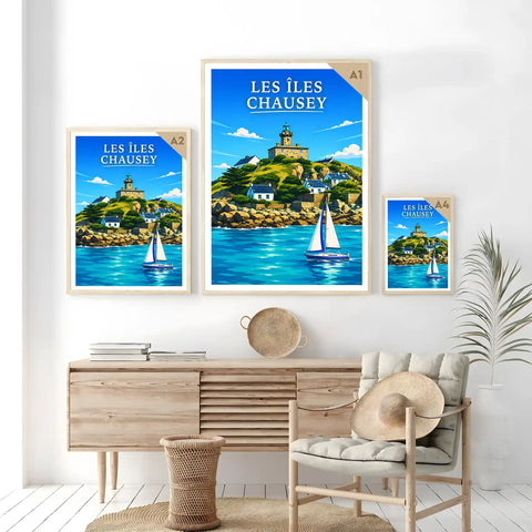 Affiche - Les Îles Chausey
