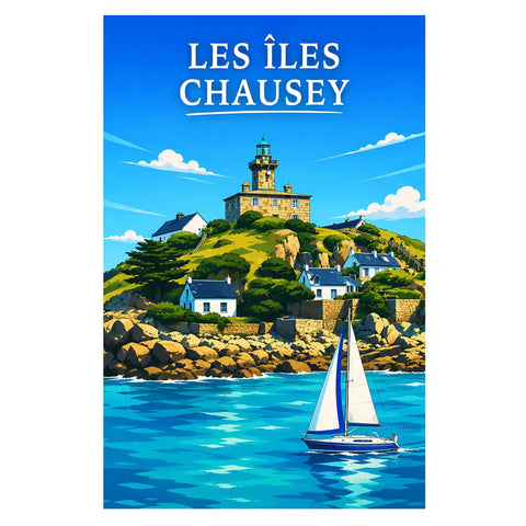 Affiche - Les Îles Chausey