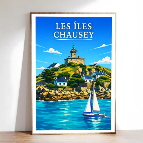 Affiche - Les Îles Chausey