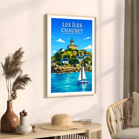 Affiche - Les Îles Chausey