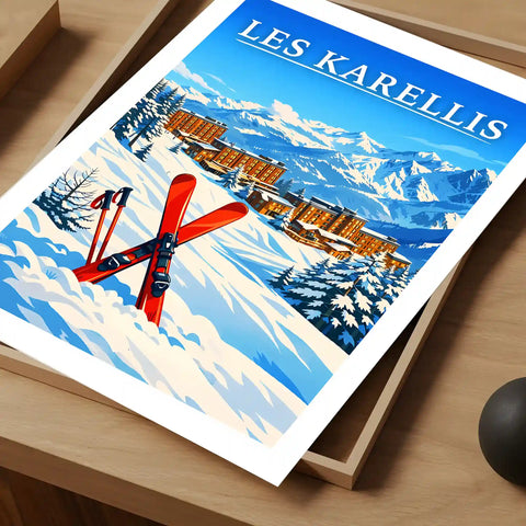 Affiche - Les Karellis