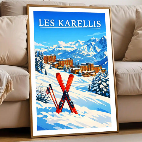 Affiche - Les Karellis