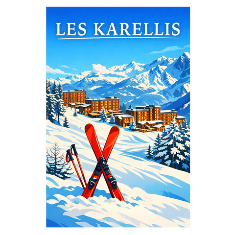 Affiche - Les Karellis