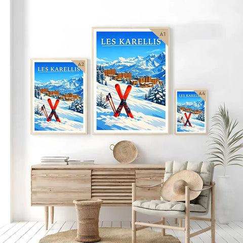 Affiche - Les Karellis