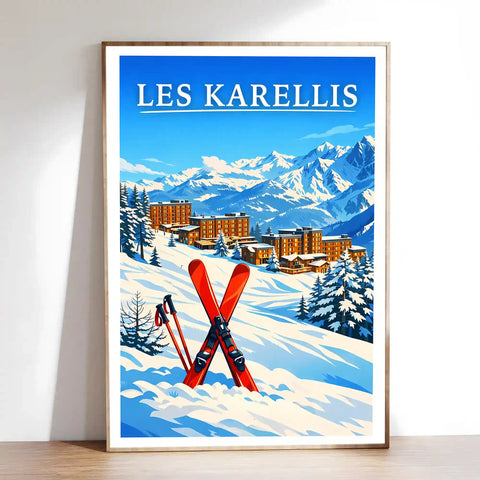 Affiche - Les Karellis