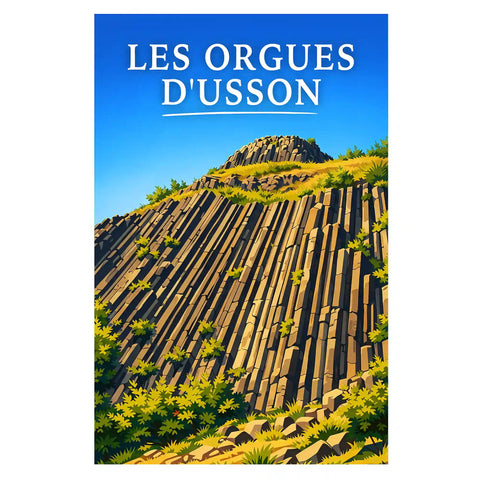 Affiche - Les Orgues d'Usson