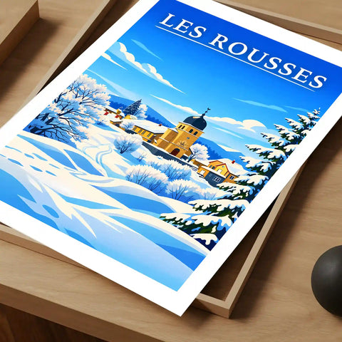 Affiche - Les Rousses