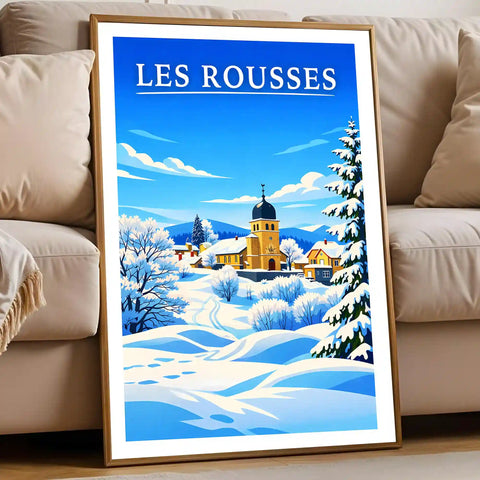 Affiche - Les Rousses