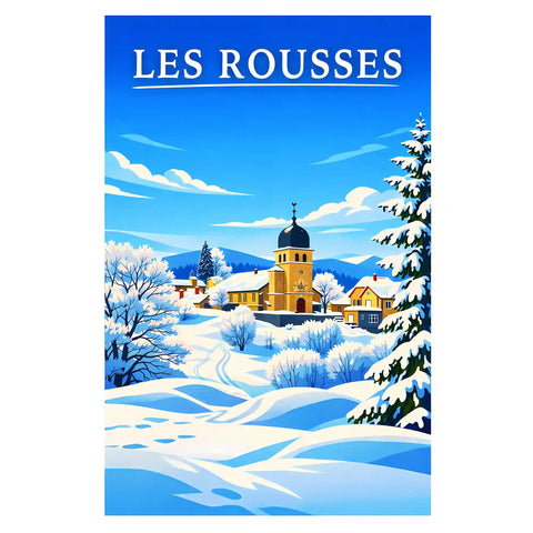 Affiche - Les Rousses