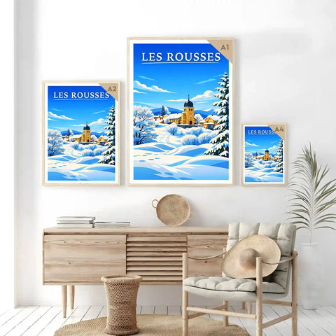 Affiche - Les Rousses