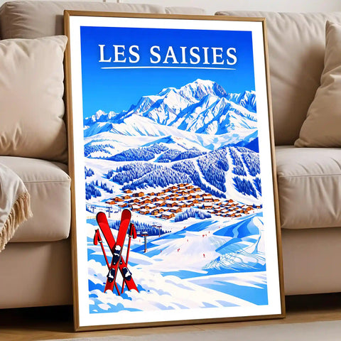 Affiche - Les Saisies