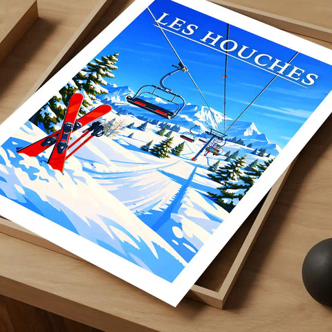 Affiche - Les Houches