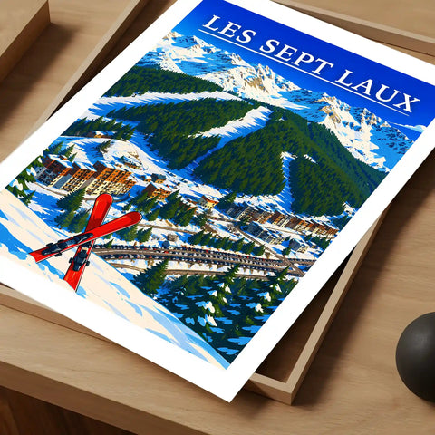 Affiche - Les Sept Laux