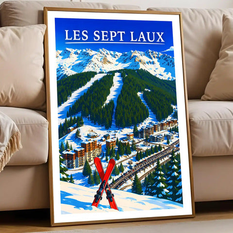 Affiche - Les Sept Laux