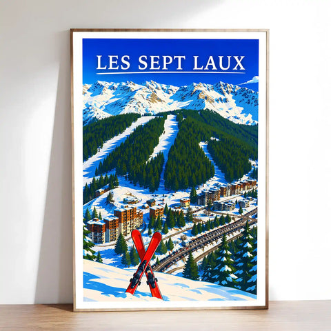 Affiche - Les Sept Laux