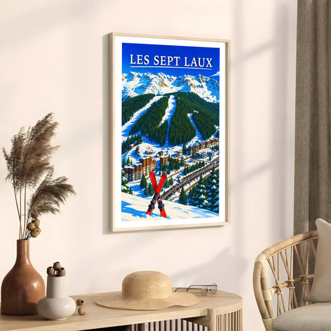 Affiche - Les Sept Laux