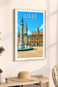 Affiche - Lille - Capitale des Flandres - affiche lille