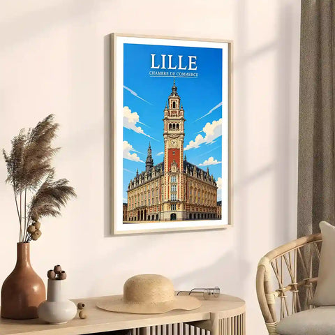 Affiche - Lille - Chambre de Commerce - affiche lille