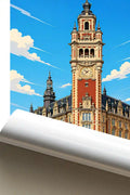 Affiche - Lille - Chambre de Commerce - affiche lille