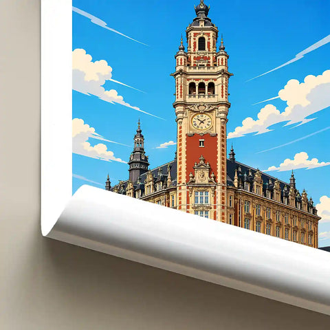 Affiche - Lille - Chambre de Commerce - affiche lille