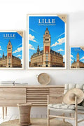 Affiche - Lille - Chambre de Commerce - affiche lille