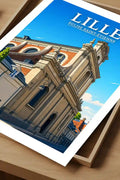 Affiche - Lille - Église Saint-Étienne - affiche lille
