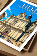 Affiche - Lille - Église Sainte-Marie-Madeleine - affiche lille