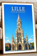Affiche - Lille - Église du Sacré-Coeur - affiche lille