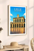 Affiche - Lille - Gare de Lille-Flandres - affiche lille