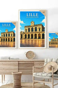 Affiche - Lille - Gare de Lille-Flandres - affiche lille