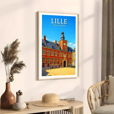 Affiche - Lille - Hospice Comtesse - affiche lille