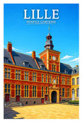 Affiche - Lille - Hospice Comtesse - affiche lille