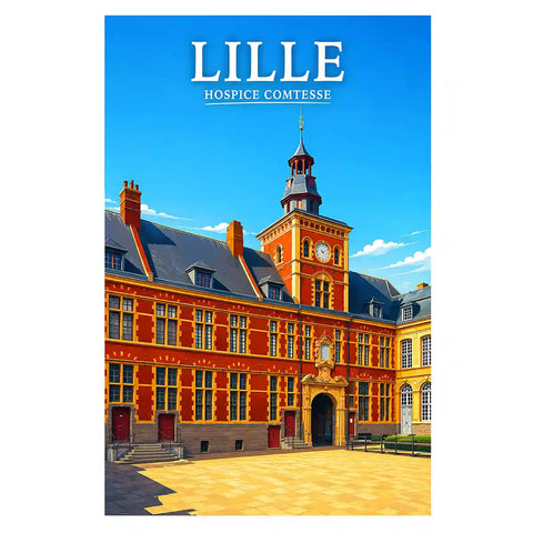 Affiche - Lille - Hospice Comtesse