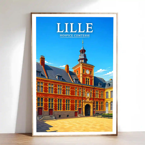 Affiche - Lille - Hospice Comtesse - affiche lille