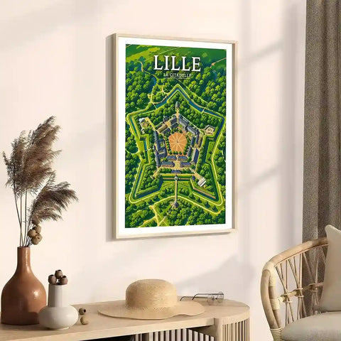 Affiche - Lille - La Citadelle - affiche lille