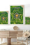 Affiche - Lille - La Citadelle - affiche lille