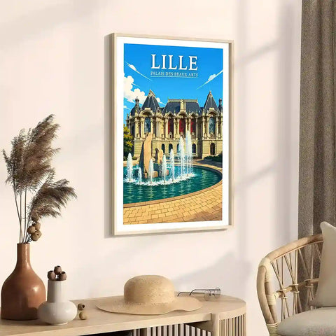 Affiche - Lille - Palais des Beaux Arts - affiche lille