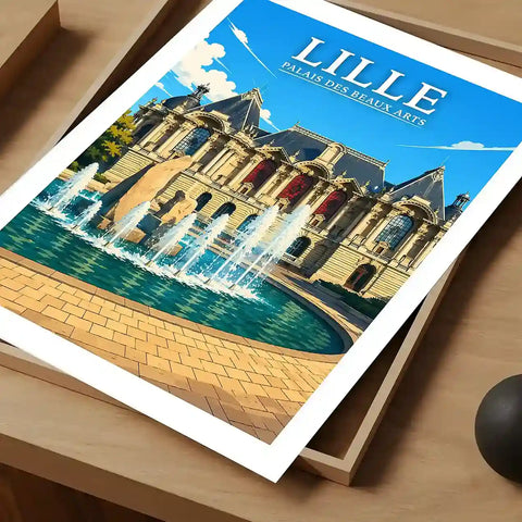 Affiche - Lille - Palais des Beaux Arts - affiche lille