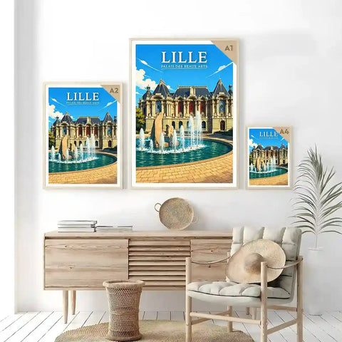 Affiche - Lille - Palais des Beaux Arts - affiche lille