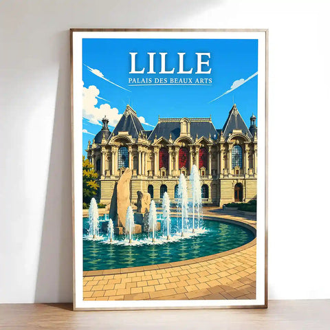 Affiche - Lille - Palais des Beaux Arts - affiche lille