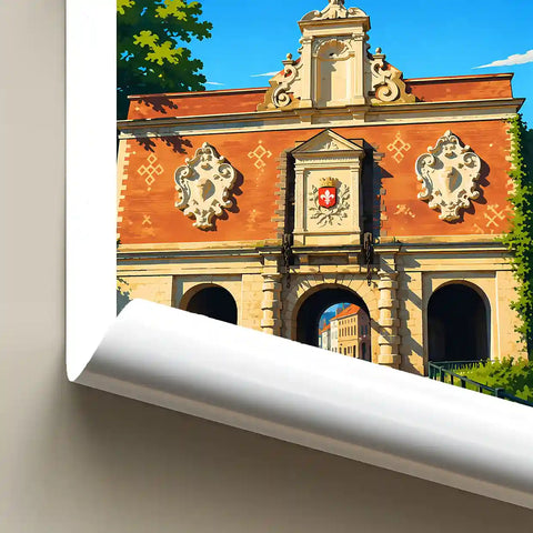 Affiche - Lille - Porte de Gand - affiche lille