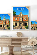 Affiche - Lille - Porte de Gand - affiche lille