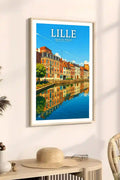 Affiche - Lille - Quai du Wault - affiche lille