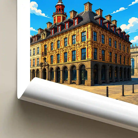 Affiche - Lille - Vieille Bourse