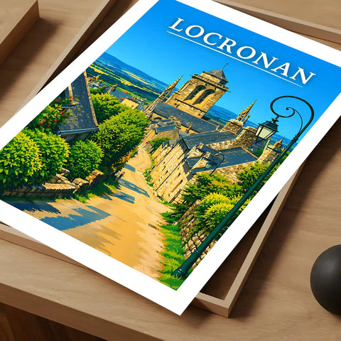 Affiche - Locronan