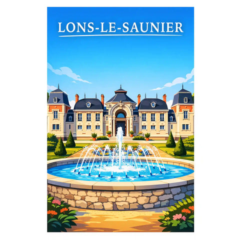 Affiche - Lons-le-Saunier