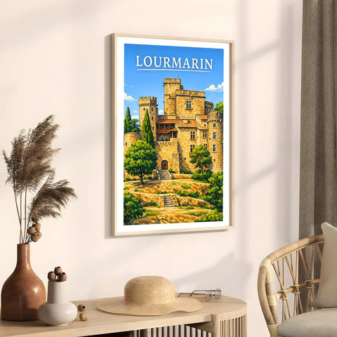 Affiche - Lourmarin