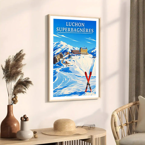 Affiche - Luchon-Superbagnères